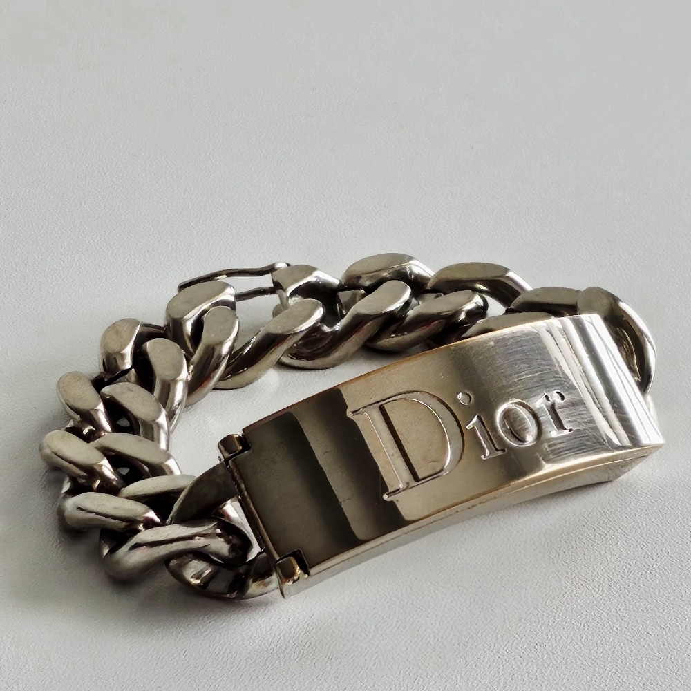 Dior Street Charm Lip Gloss Chunky Link Bracelet - Picture 4 of 11